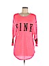 Victoria's Secret Pink Pink Long Sleeve T-Shirt Size M - photo 1