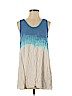 BB Dakota 100% Rayon Blue Sleeveless Blouse Size XS - photo 1