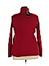 Lauren by Ralph Lauren 100% Cotton Red Turtleneck Sweater Size 2X - photo 2
