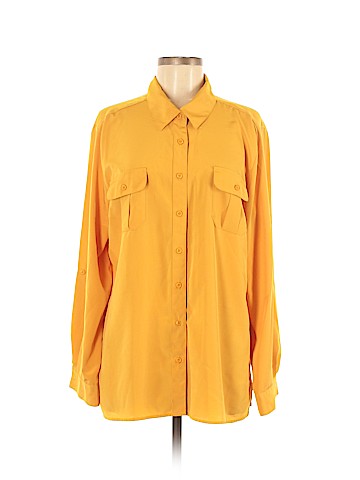 Notations Long Sleeve Button-Down Shirt (view 1)