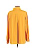 Notations 100% Polyester Yellow Long Sleeve Button-Down Shirt Size XL - photo 2