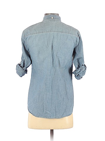 J. Crew Factory Store Long Sleeve Button-Down Shirt (view 2)