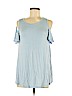 Acting Pro Blue Short Sleeve Top Size M - photo 1