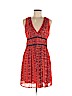 Abercrombie & Fitch 100% Polyester Orange Casual Dress Size M - photo 1