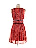 Abercrombie & Fitch 100% Polyester Orange Casual Dress Size M - photo 2