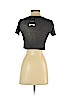 Topshop Gray Short Sleeve T-Shirt Size 4 - photo 2