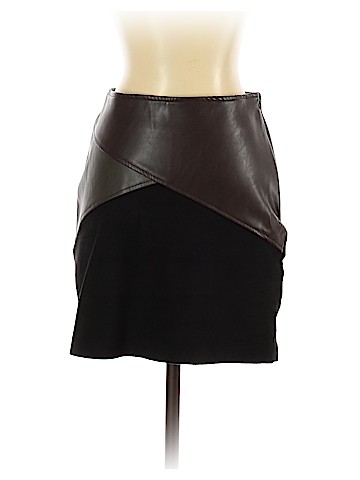 Abbeline Faux Leather Skirt (view 1)