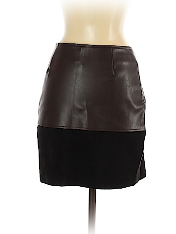 Abbeline Faux Leather Skirt (view 2)