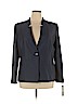 Tahari by ASL 100% Polyester Blue Blazer Size 16 - photo 1