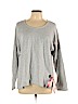 Style&Co Gray Long Sleeve Top Size XL - photo 1