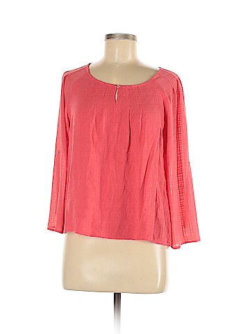 Skies Are Blue Long Sleeve Blouse (view 1)