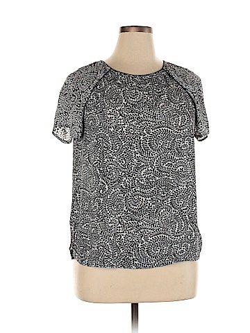 Ann Taylor LOFT Short Sleeve Blouse (view 1)