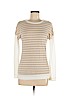 Stevie Hender Tan Long Sleeve Top Size M - photo 1