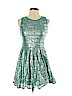 ISSI Green Cocktail Dress Size S - photo 1