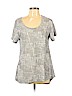 Lularoe Gray Short Sleeve T-Shirt Size L - photo 1