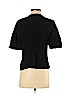 Madewell 100% Viscose Black Short Sleeve Blouse Size 2 - photo 2