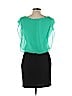 Candie's 100% Polyester Green Casual Dress Size L - photo 2