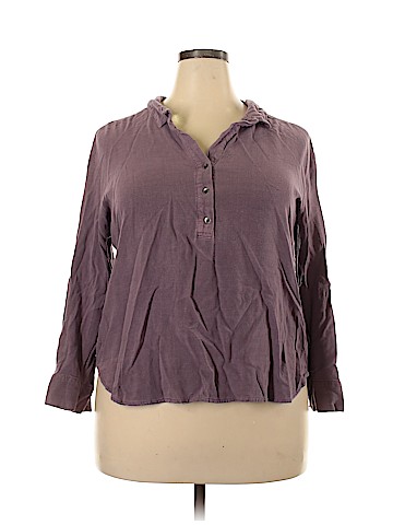 Rock & Republic Long Sleeve Blouse (view 1)