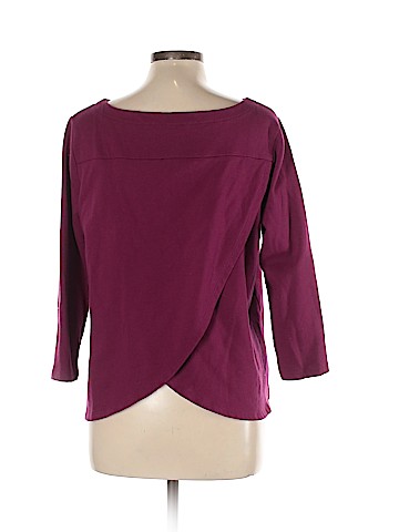 Ann Taylor LOFT 3/4 Sleeve T-Shirt (view 2)