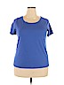 Lane Bryant Blue Short Sleeve T-Shirt Size 14 - 16 Plus - photo 1