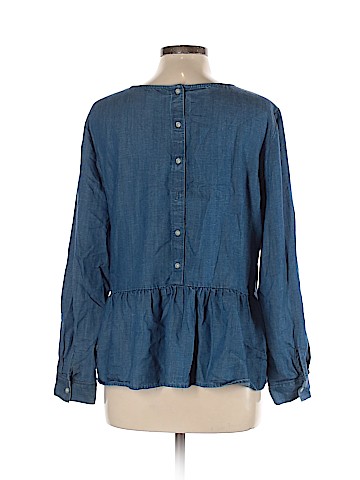 Ann Taylor LOFT Long Sleeve Blouse (view 2)