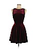 American Apparel Burgundy Casual Dress Size M - photo 1