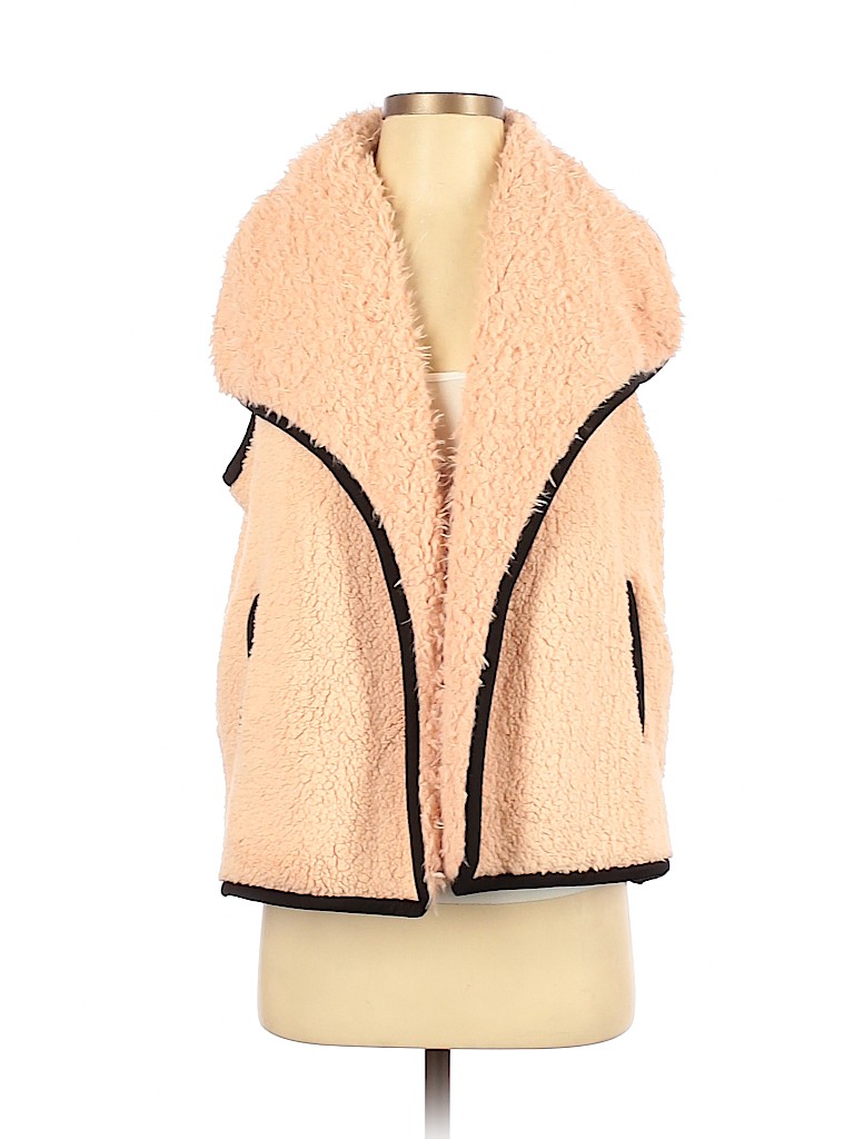 Charming Charlie 100% Polyester Pink Vest Size S - photo 1