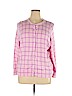 Lands' End 100% Supima Pink Cardigan Size 1X - photo 1