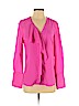 Banana Republic 100% Polyester Pink Long Sleeve Blouse Size S - photo 1