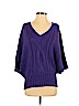 A.n.a 100% Acrylic Purple Pullover Sweater Size M - photo 1