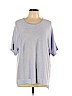 Eileen Fisher Blue Silk Pullover Sweater Size XL - photo 1