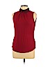 Karen Millen Red Sleeveless Top Size 10 - photo 1