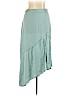 Free People 100% Polyester Blue Casual Skirt Size 12 - photo 1