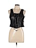 Assorted Brands 100% Leather Black Sleeveless Blouse Size XL - photo 1