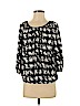 MICHAEL Michael Kors Black 3/4 Sleeve Top Size S (petite) - photo 1