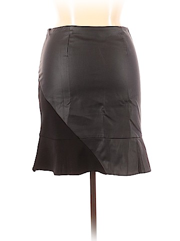 Ann Taylor Faux Leather Skirt (view 2)