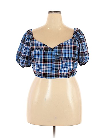 Wild Fable Short Sleeve Blouse (view 1)