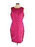 Calvin Klein 100% Cotton Pink Casual Dress Size 14 - photo 1