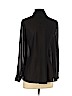 XXI 100% Polyester Black Long Sleeve Blouse Size S - photo 2