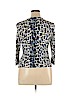 White House Black Market 100% Rayon Blue Cardigan Size XL - photo 2