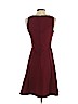 metaphor Burgundy Casual Dress Size XS - photo 2