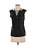 Rock & Republic Black Sleeveless Top Size S - photo 1