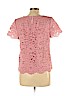 Talbots 100% Polyester Pink Short Sleeve Blouse Size 10 (petite) - photo 2