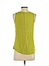 New York & Company 100% Rayon Green Sleeveless Top Size S - photo 2