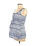 Motherhood 100% Rayon Blue Sleeveless Blouse Size M - photo 1