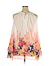 Unique Spectrum 100% Polyester Pink Sleeveless Blouse Size 1X - photo 2