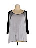 Maurices Gray 3/4 Sleeve Top Size 20 (2) - photo 1