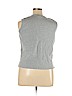 Carolyn Taylor 100% Cotton Gray Sleeveless T-Shirt Size 1X - photo 2