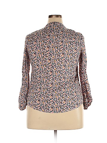 Mudd Long Sleeve Blouse (view 2)