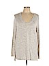 Lou & Grey Ivory Long Sleeve Top Size L - photo 1